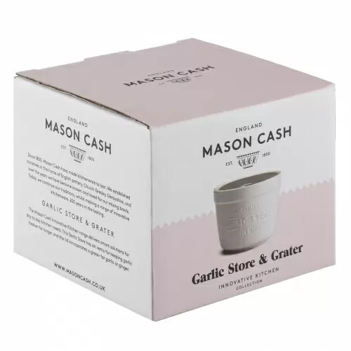 Емкость для хранения чеснока с теркой Mason Cash Innovative Kitchen