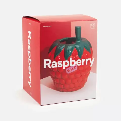 Ваза для цветов DOIY Raspberry, 20 см