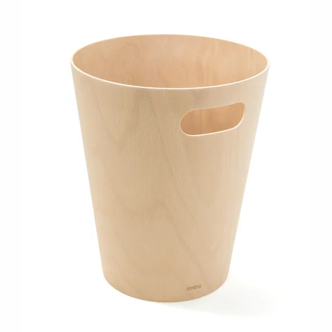 Корзина для мусора Umbra Woodrow, натуральное дерево