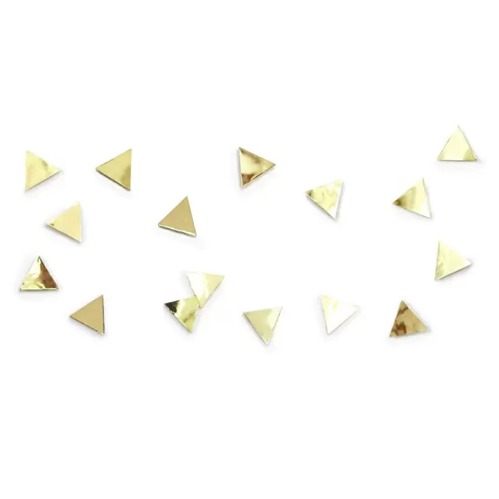 Декор для стен Umbra Confetti Triangles, латунь