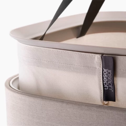 Корзина для белья 60 л Joseph Joseph Tota One, бежевая
