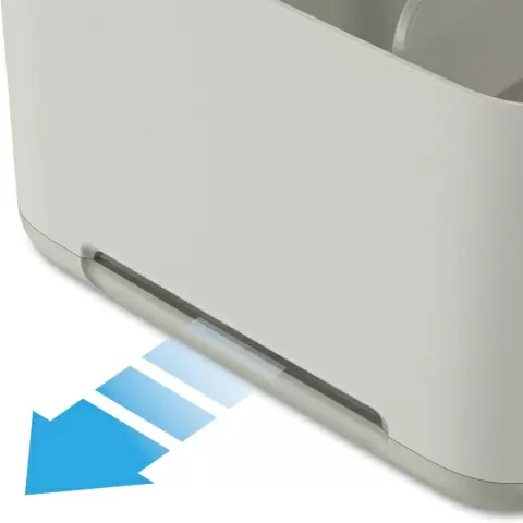 Большой органайзер для зубных щеток Joseph Joseph EasyStore, бежевый