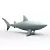 Набор магнитов для холодильника Qualy Shark, 5 шт.