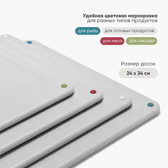 Набор разделочных досок Joseph Joseph Folio Steel Stone, 4 шт, в кейсе из нержавеющей стали