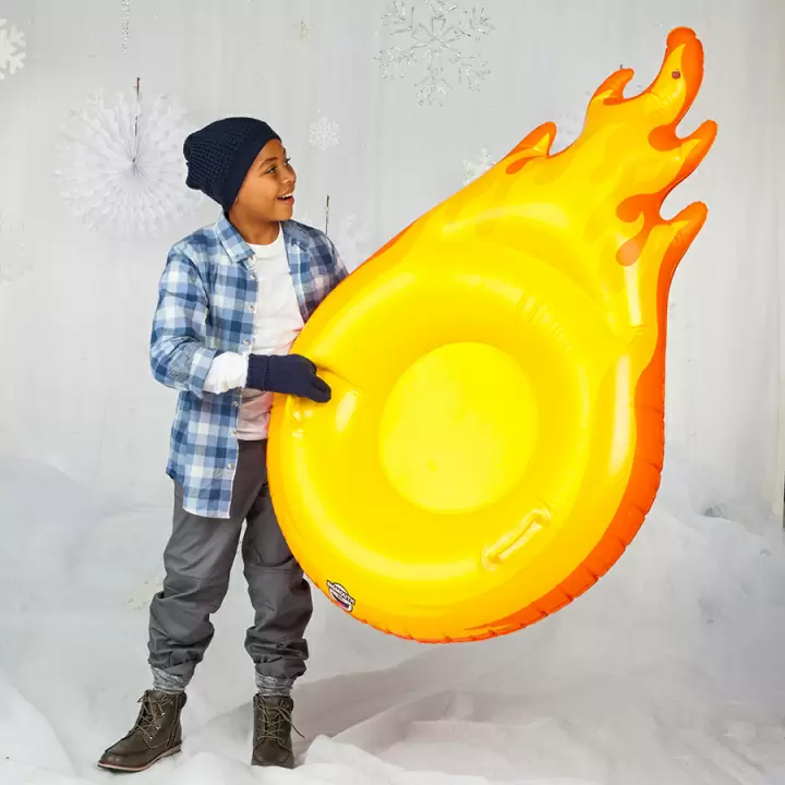 Тюбинг надувной flaming fireball