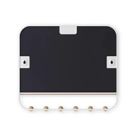 Зеркало с полкой и крючками Umbra Estique
