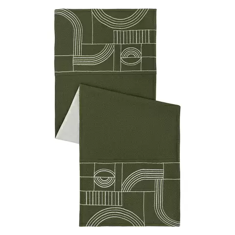 Дорожка на стол cave maze из коллекции ethnic, 45х150 см