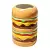 Ваза для цветов fast food, burger, 18 см