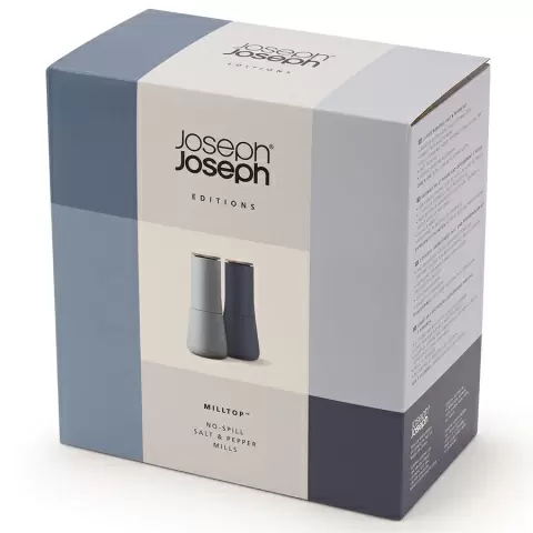 Набор мельниц для соли и перца Joseph Joseph Milltop, Sky Синий