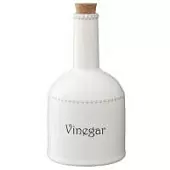 Бутылка для уксуса белого цвета из коллекции kitchen spirit, 250мл