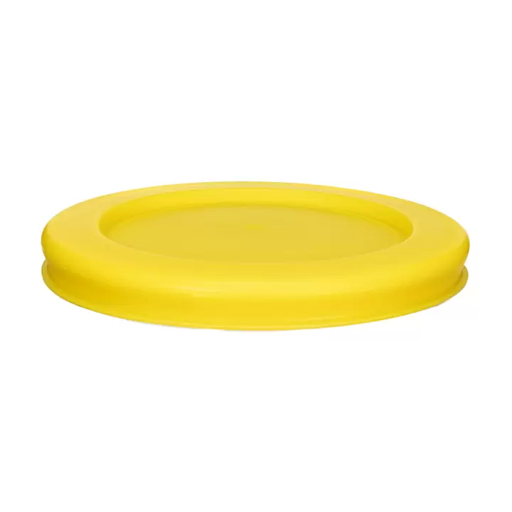 Крышка для стеклянного контейнера круглая Smart Solutions, желтая