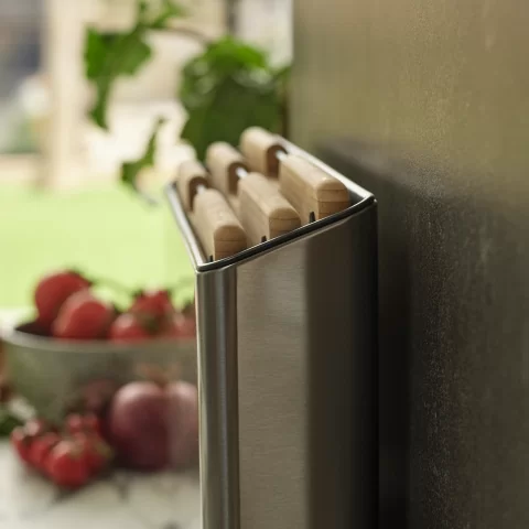 Набор бамбуковых разделочных досок Joseph Joseph Folio Steel Bamboo, 3 шт с кейсом