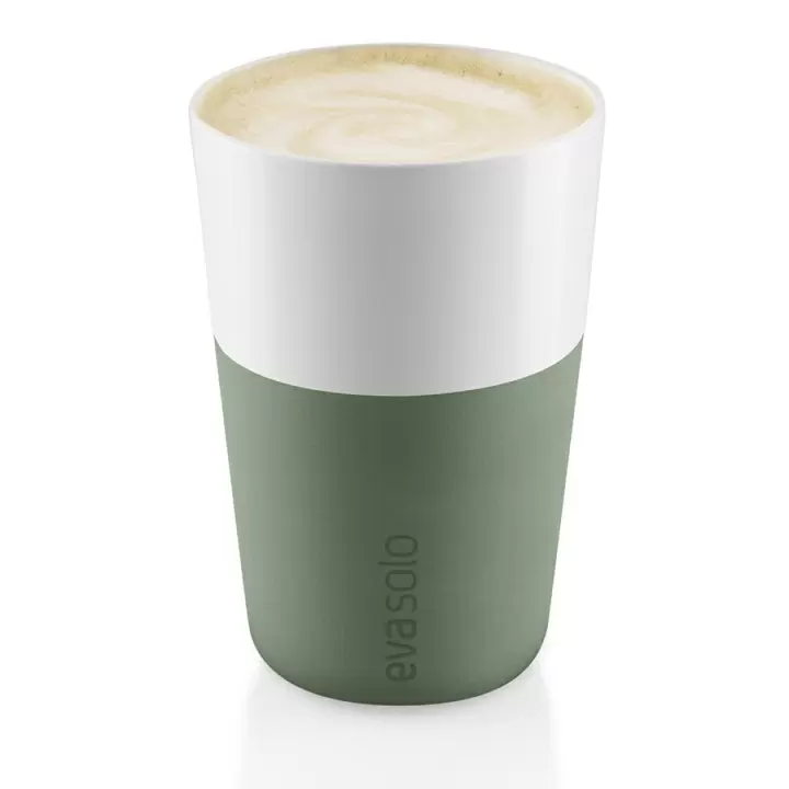 Набор чашек для латте Eva Solo 360 мл, 2 шт, зеленый