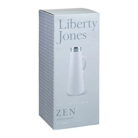 Термокувшин zen, 1 л, белый