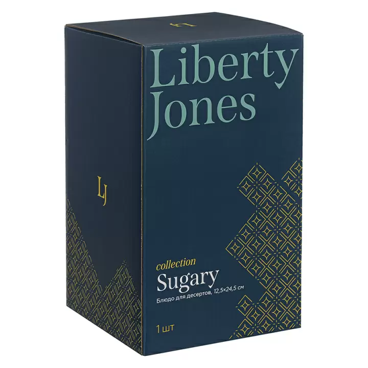 Блюдо для десертов Liberty Jones Sugary, 12,5х23,5 см