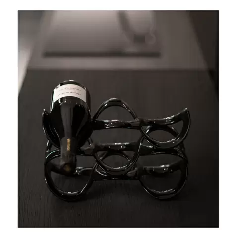 Подставка для бутылок cuvee, черная