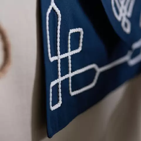 Дорожка на стол navy story из коллекции sea treasures, 45х150 см