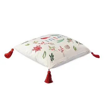 Подушка декоративная Зимняя песня из коллекции new year essential, 45х45 см