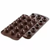 Форма Silikomart для приготовления конфет Choco Drop силиконовая