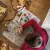 Набор из коврика-раскраски и 4 маркеров Guzzini Bimbi рождество