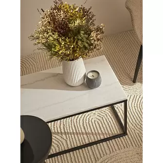 Свеча ароматическая с деревянным фитилём vetiver & black cypress из коллекции edge, серый, 60 ч