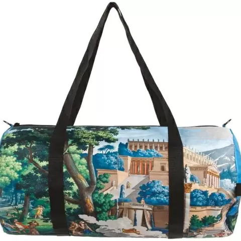 Двусторонняя сумка LOQI MAD Landscape & Indian Weekender