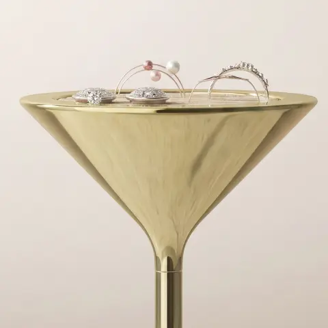 Подставка для колец Umbra Tini Martini, латунь