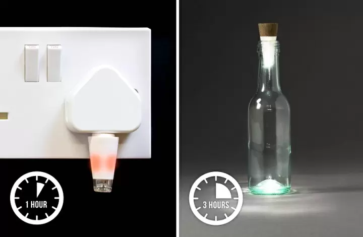 Светящаяся пробка Suck UK bottle light
