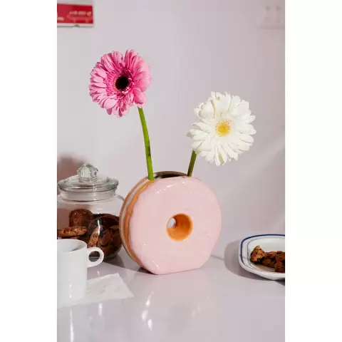 Ваза для цветов fast food, donut, 16 см