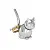 Подставка для колец Umbra Cat ZOOLA, хром