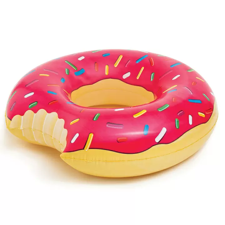 Круг надувной strawberry donut