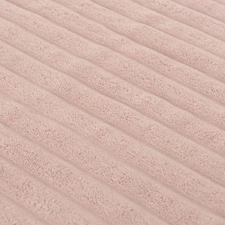 Полотенце для рук waves цвета пыльной розы из коллекции essential, 50х90 см