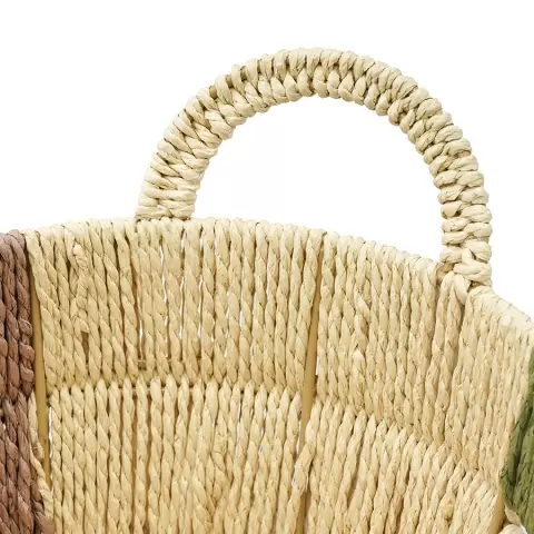 Корзина плетеная овальная bodhran nature из коллекции ethnic, размер s
