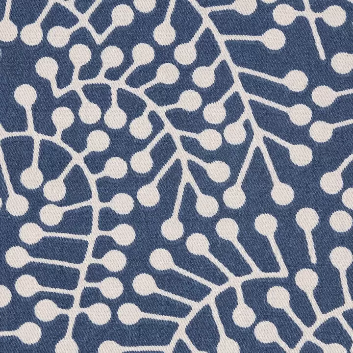 Скатерть темно-синего цвета с принтом Спелая Смородина из коллекции scandinavian touch, 170х170 см
