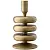 Подсвечник stone, 20 см, античная латунь
