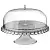 Тортовница Guzzini Tiffany, серая
