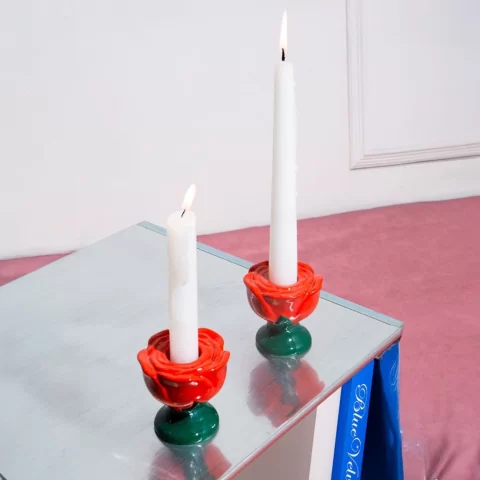 Подсвечник DOIY Rose, 6,3 см