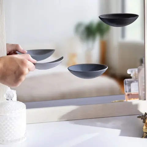 Полочка для украшений на зеркало Peleg Design Reflectrays — самоклеящиеся лотки, набор 3 шт
