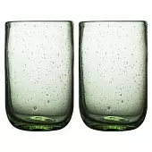 Набор стаканов Liberty Jones Flowi, 510 мл, зеленые, 2 шт