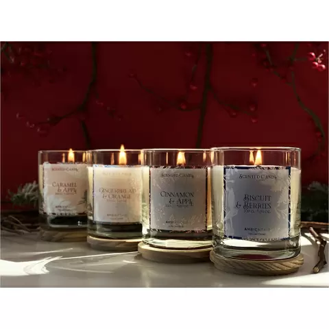 Свеча ароматическая Ambientair Gifting, Имбирное печенье, 40 ч