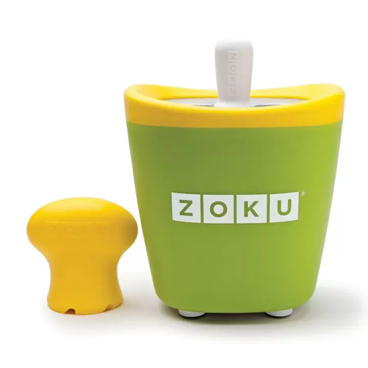 Набор ZOKU для приготовления мороженого Single Quick Pop Maker, зеленый