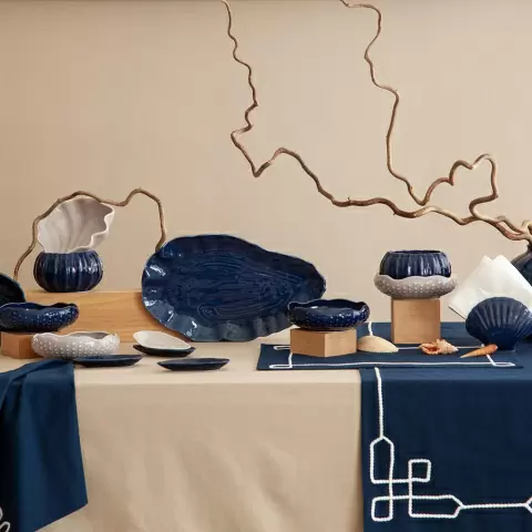 Салфетка под приборы navy story из коллекции sea treasures, 33х48 см