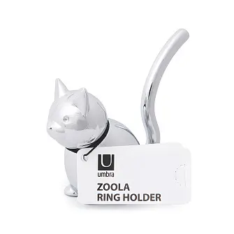Подставка для колец Umbra Cat ZOOLA, хром