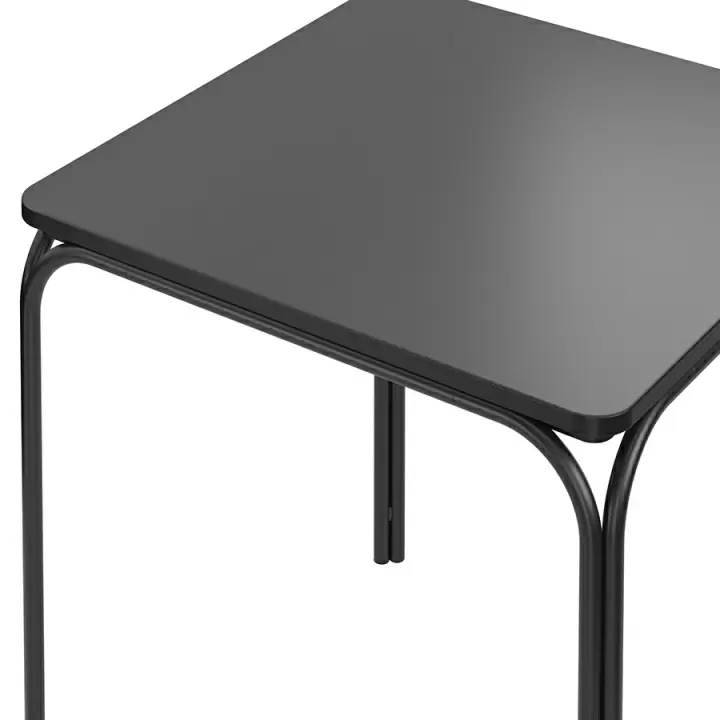 Стол обеденный ror, 70х70 см, черный