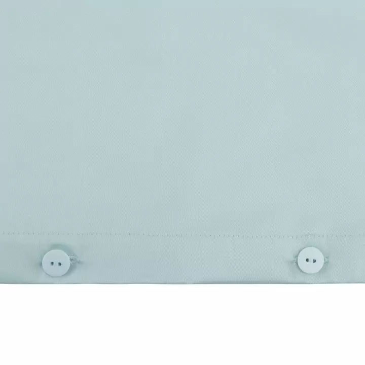 Комплект детского постельного белья из сатина голубого цвета из коллекции essential, 110х140 см
