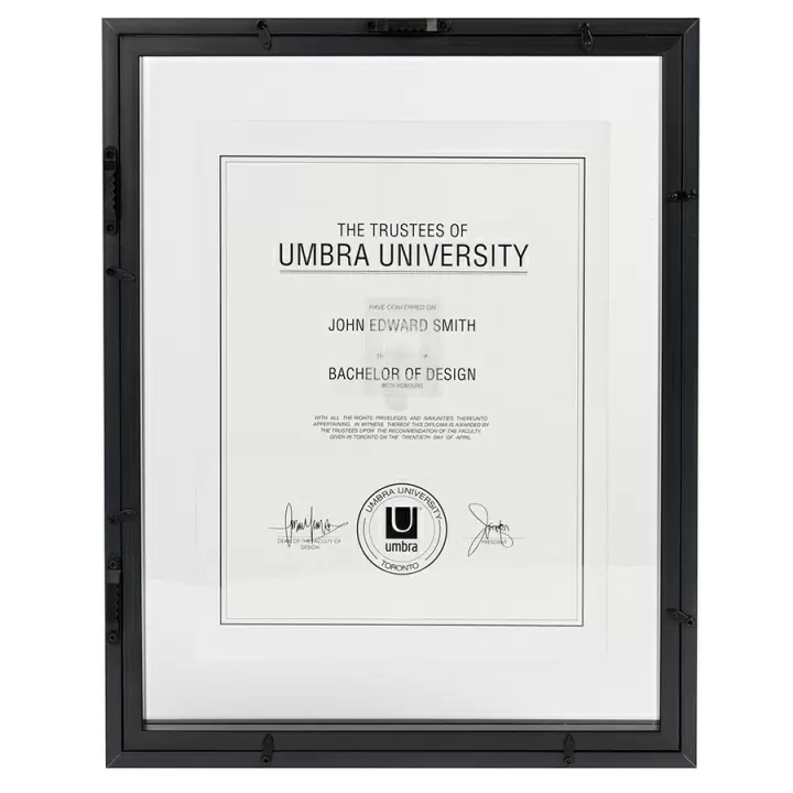 Фоторамка Umbra Document 36x44 см, черная