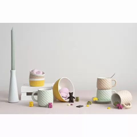 Чайная пара marshmallow, 300 мл, мятная