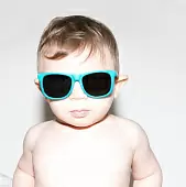 Детские солнечные очки Mustachifier, голубые