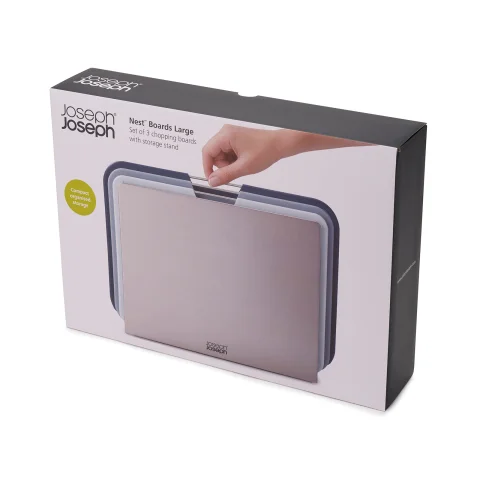 Набор из 3 разделочных досок Joseph Joseph Nest Large, серый