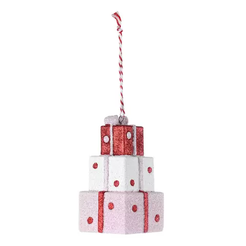 Набор ёлочных украшений pink fairytale из коллекции new year essential, 4 шт.